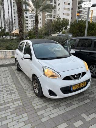 ניסאן מיקרה Visia אוט' 1.2 (80 כ''ס) בנזין 2015 למכירה בפתח תקווה