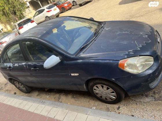 יונדאי אקסנט (עד 2012) GL אוט' 1.4 (97 כ''ס) בנזין 2008 למכירה בבני ברק
