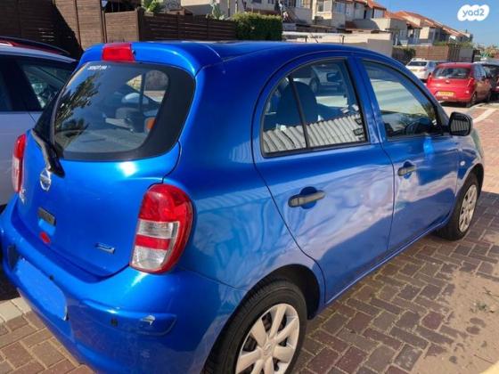 ניסאן מיקרה Visia אוט' 1.2 (80 כ''ס) בנזין 2011 למכירה בעכו