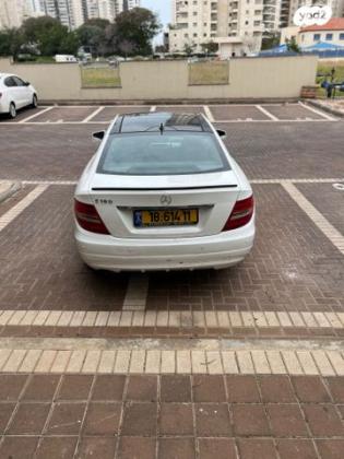 מרצדס C-Class קופה / קבריולט C180 AMG Sport אוט' 1.6 (156 כ''ס) בנזין 2013 למכירה בפתח תקווה