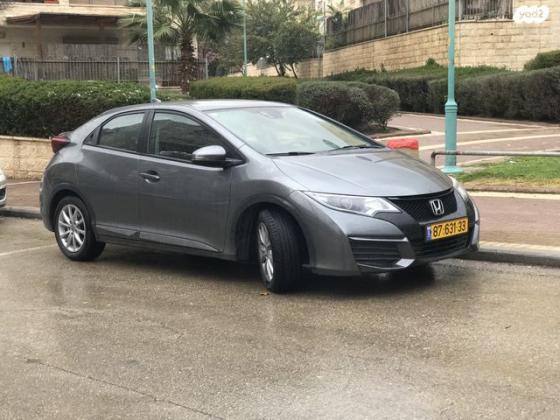 הונדה סיוויק האצ'בק החדשה Comfort אוט' 1.8 (142 כ''ס) בנזין 2016 למכירה בבאר שבע