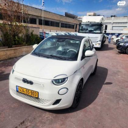 פיאט 500 La Prima Cab אוט' קבריולט חשמלי (118 כ"ס) חשמלי 2023 למכירה בירושלים