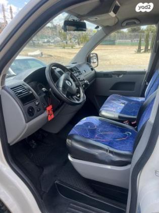 פולקסווגן טרנספורטר מסחרי/נוסעים קצר ידני דיזל 1.9 (102 כ''ס) דיזל 2008 למכירה בלהבים