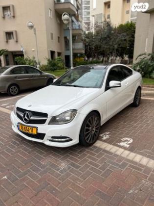 מרצדס C-Class קופה / קבריולט C180 AMG Sport אוט' 1.6 (156 כ''ס) בנזין 2013 למכירה בפתח תקווה