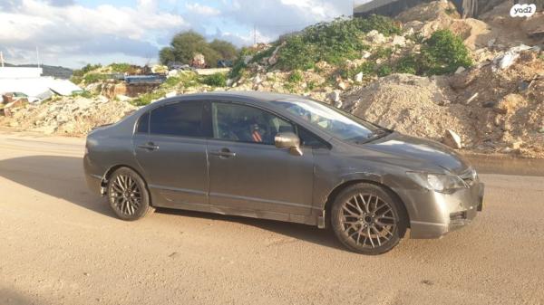הונדה סיוויק סדאן החדשה LS ידני 1.8 (140 כ''ס) בנזין 2008 למכירה במודיעין מכבים רעות