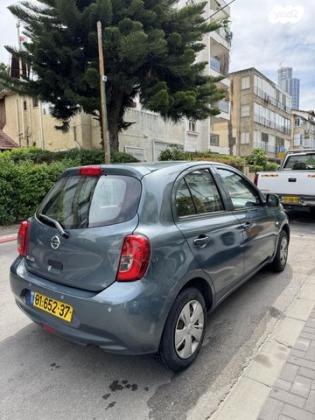 ניסאן מיקרה Visia אוט' 1.2 (80 כ''ס) בנזין 2016 למכירה ברמת גן