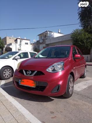 ניסאן מיקרה Visia ידני 1.2 (80 כ''ס) בנזין 2016 למכירה בתל אביב יפו