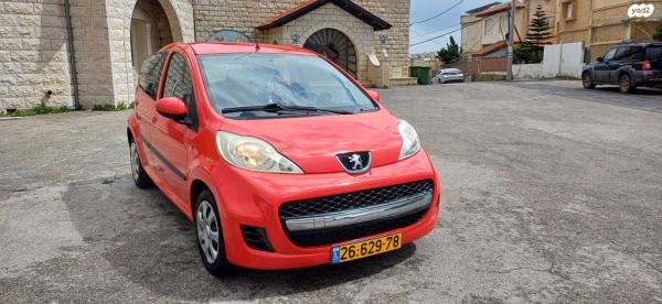 פיג'ו 107 Trendy אוט' 1.0 (70 כ''ס) בנזין 2011 למכירה בקרית מוצקין