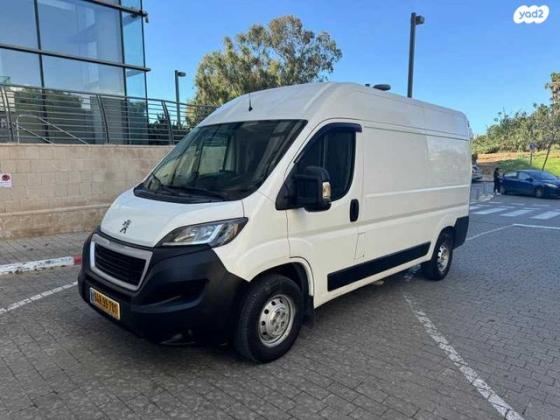 פיג'ו בוקסר L2-H2 סגור ידני דיזל 2.0 (130 כ"ס) 3500KG דיזל 2019 למכירה בתל אביב יפו