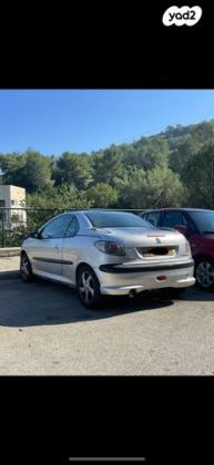 פיג'ו 206CC CC קבריולט אוט' 1.6 (110 כ''ס) בנזין 2003 למכירה בחיפה
