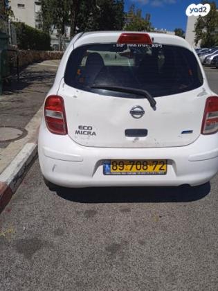 ניסאן מיקרה Visia אוט' 1.2 (80 כ''ס) בנזין 2011 למכירה בחיפה