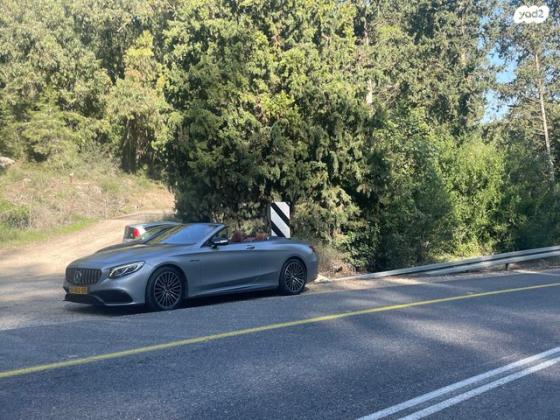 מרצדס S-Class קבריולט 4X4 S63 4MATIC AMG Vision אוט' 5.5 (585 כ''ס) בנזין 2017 למכירה בטירה