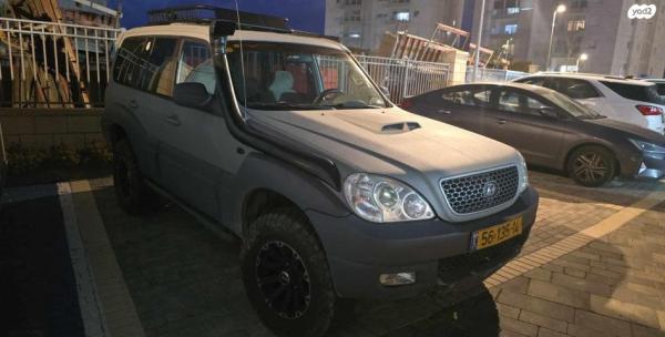 יונדאי טאראקן 4X4 GLS אוט' דיזל 7 מק' 2.9 (165 כ''ס) דיזל 2006 למכירה באשקלון
