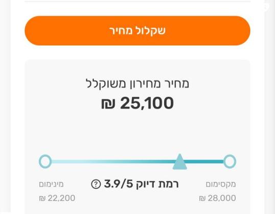 הונדה סיוויק סדאן החדשה Comfort אוט' 1.8 (140 כ''ס) בנזין 2009 למכירה בירושלים
