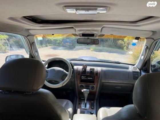 יונדאי טאראקן 4X4 GLS אוט' דיזל 5 מק' 2.9 (165 כ''ס) דיזל 2005 למכירה בחצור הגלילית