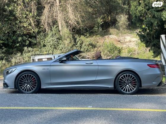 מרצדס S-Class קבריולט 4X4 S63 4MATIC AMG Vision אוט' 5.5 (585 כ''ס) בנזין 2017 למכירה בטירה