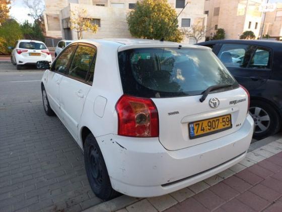 טויוטה קורולה RUN-X GLI אוט' 1.6 (110 כ"ס) בנזין 2005 למכירה במעלה אדומים