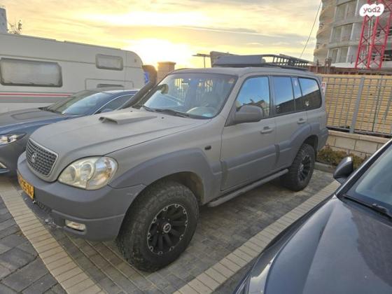 יונדאי טאראקן 4X4 GLS אוט' דיזל 7 מק' 2.9 (165 כ''ס) דיזל 2006 למכירה באשקלון