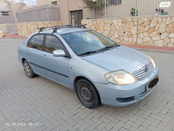 טויוטה קורולה Sun אוט' 1.6 (110 כ''ס) בנזין 2007 למכירה בנתניה