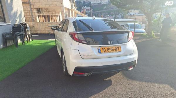 הונדה סיוויק האצ'בק החדשה Comfort אוט' 1.8 (142 כ''ס) בנזין 2017 למכירה בשפרעם