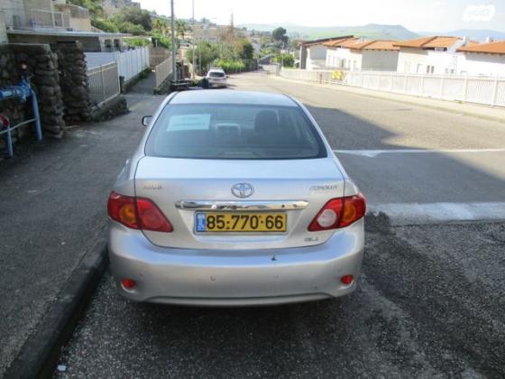 טויוטה קורולה GLI אוט' 1.6 (124 כ''ס) בנזין 2009 למכירה בטבריה