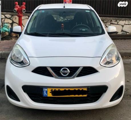 ניסאן מיקרה Visia ידני 1.2 (80 כ''ס) בנזין 2017 למכירה ביקנעם עילית