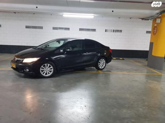 הונדה סיוויק סדאן החדשה Comfort אוט' 1.8 (142 כ''ס) בנזין 2012 למכירה בירושלים