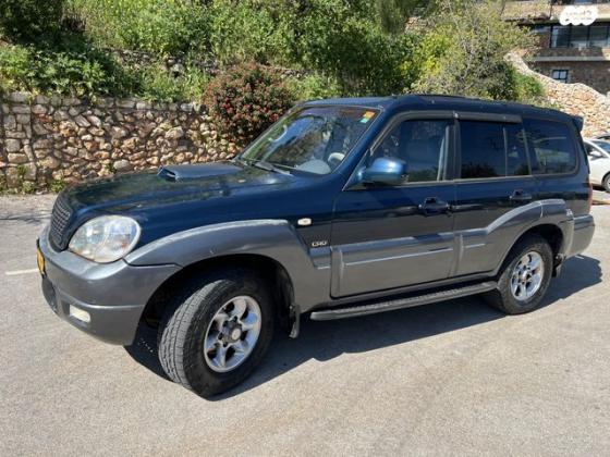 יונדאי טאראקן 4X4 GLS אוט' דיזל 5 מק' 2.9 (165 כ''ס) דיזל 2005 למכירה בחצור הגלילית