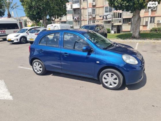 ניסאן מיקרה Visia אוט' 1.2 (80 כ''ס) בנזין 2013 למכירה ברחובות