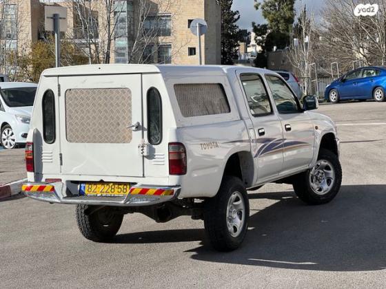 טויוטה היילקס 2X4 SR דאבל קבינה אוט' דיזל 2.5 (102 כ''ס) דיזל 2005 למכירה בירושלים