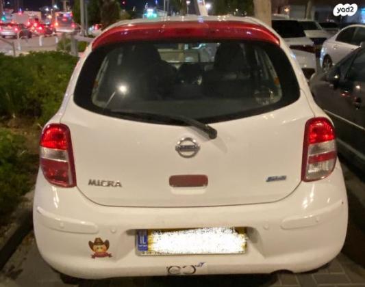ניסאן מיקרה Visia ידני 1.2 (80 כ''ס) בנזין 2013 למכירה בבאר שבע