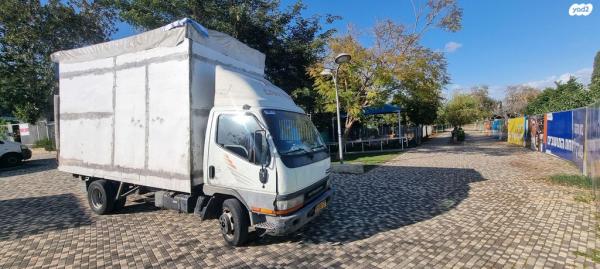 מיצובישי קאנטר חד קבינה ידני דיזל 3.0 (125 כ''ס) 3.5 טון דיזל 2004 למכירה בהרצליה