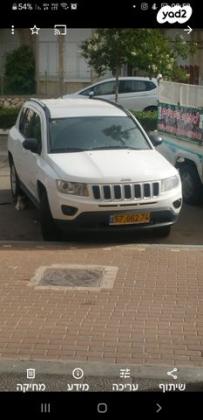 ג'יפ / Jeep קומפאס 4X4 Sport אוט' 2.4 (168 כ''ס) בנזין 2011 למכירה בעכו