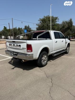 דודג' ראם קצר 4X4 3500 Laramie אוט' דיזל 6 מק' 6.7 (370 כ''ס) דיזל 2019 למכירה בבאר שבע