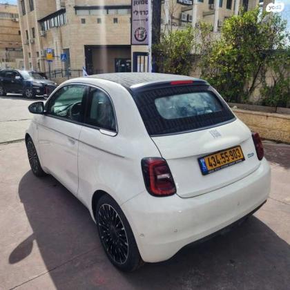 פיאט 500 La Prima Cab אוט' קבריולט חשמלי (118 כ"ס) חשמלי 2023 למכירה בירושלים