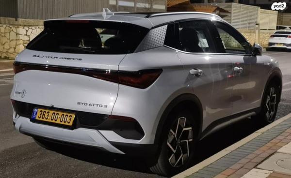 בי.ווי.די / BYD אטו 3 / ATTO 3 Design אוט' (204 כ"ס) היברידי חשמל / בנזין 2023 למכירה בקרית אתא