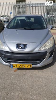 פיג'ו 308 Comfort Plus אוט' 1.6 (120 כ"ס) בנזין 2010 למכירה באשקלון
