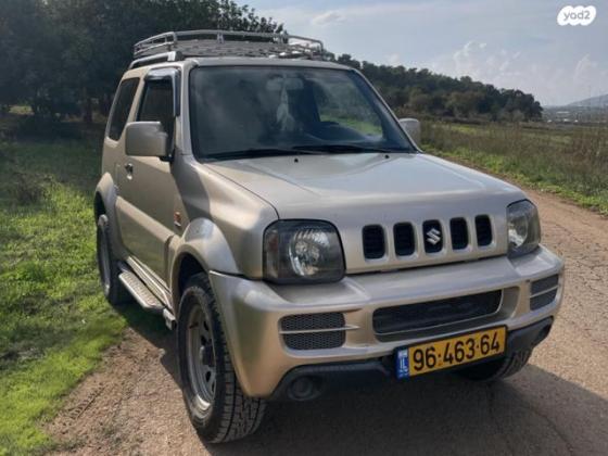 סוזוקי ג'ימני 4X4 JLX אוט' 1.3 (85 כ''ס) בנזין 2008 למכירה בap
