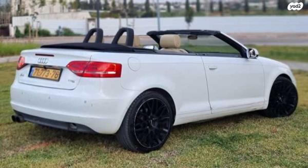 אאודי A3 Ambition קבריולט אוט' 2.0 (200 כ''ס) בנזין 2012 למכירה באבן יהודה