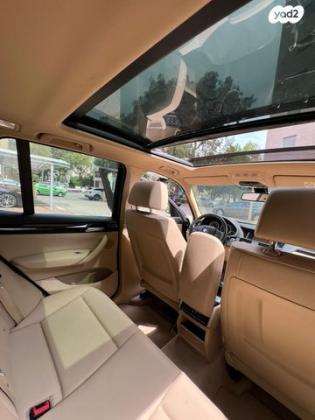 ב.מ.וו X3 4X4 XDRIVE28I X-Line אוט' 2.0 (245 כ''ס) בנזין 2015 למכירה בראשון לציון