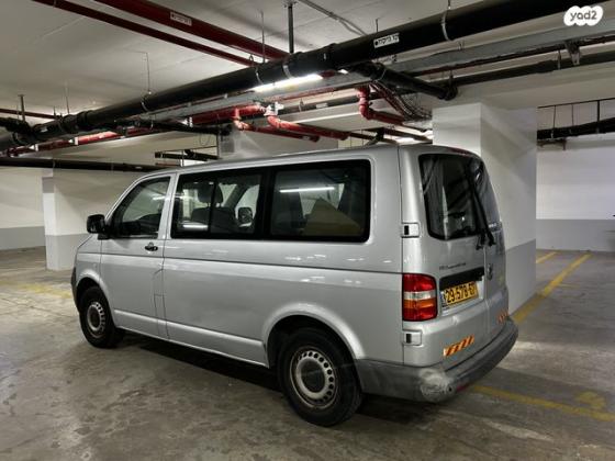 פולקסווגן טרנספורטר מסחרי/נוסעים קצר אוט' דיזל 3 מק' 3 דל' 2.5 (130 כ''ס) דיזל 2009 למכירה ברחובות