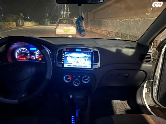 יונדאי אקסנט (עד 2012) GL אוט' 1.4 (97 כ''ס) בנזין 2011 למכירה באשקלון