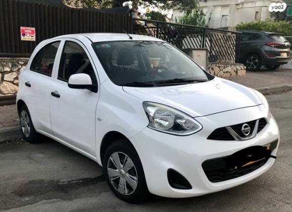 ניסאן מיקרה Visia ידני 1.2 (80 כ''ס) בנזין 2017 למכירה ביקנעם עילית