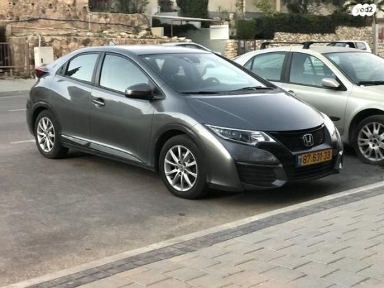 הונדה סיוויק האצ'בק החדשה Comfort אוט' 1.8 (142 כ''ס) בנזין 2016 למכירה בבאר שבע