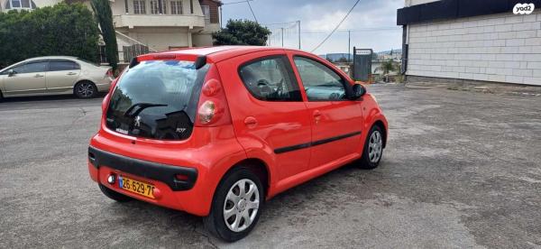 פיג'ו 107 Trendy אוט' 1.0 (70 כ''ס) בנזין 2011 למכירה בקרית מוצקין
