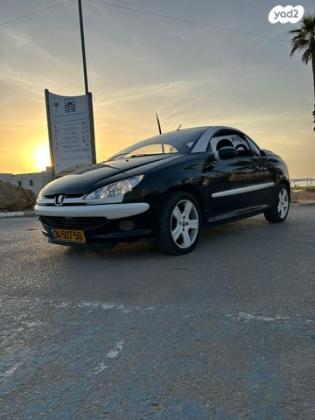 פיג'ו 206CC CC קבריולט אוט' 1.6 (110 כ''ס) בנזין 2002 למכירה במעלה אדומים