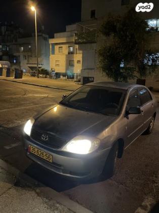 טויוטה קורולה GLI אוט' 1.6 (110 כ''ס) בנזין 2004 למכירה בירושלים