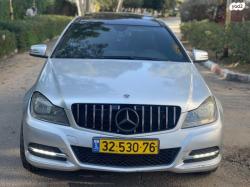 מרצדס C-Class קופה / קבריולט C180 Standard אוט' 1.8 (156 כ''ס) בנזין 2012 