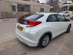 הונדה סיוויק האצ'בק החדשה Comfort אוט' 1.8 (142 כ''ס) בנזין 2012 למ