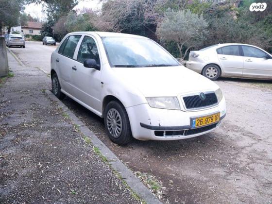 סקודה פאביה Classic ידני 1.4 (68 כ''ס) בנזין 2002 למכירה בראש פינה